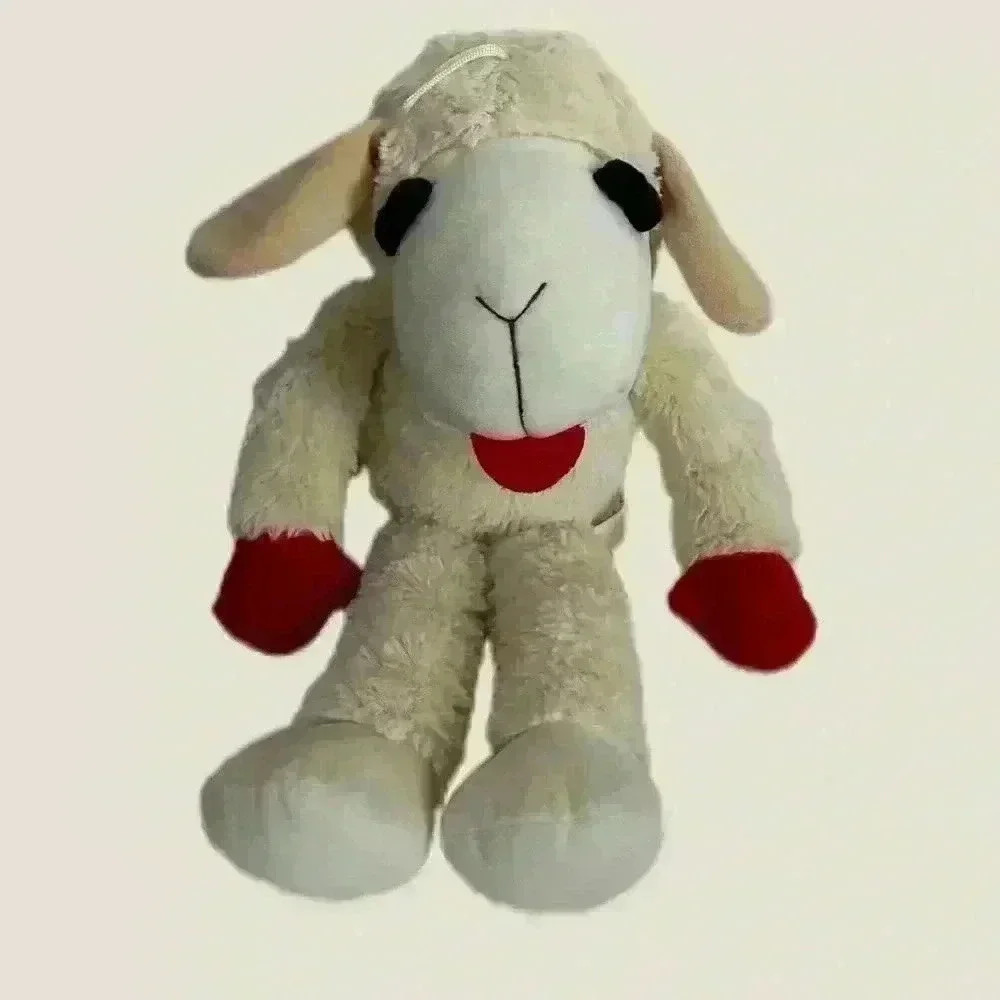 Lamb Chop Dreamworks Multipet 19" Toy with Squeaker Plush Cuddly The Legend